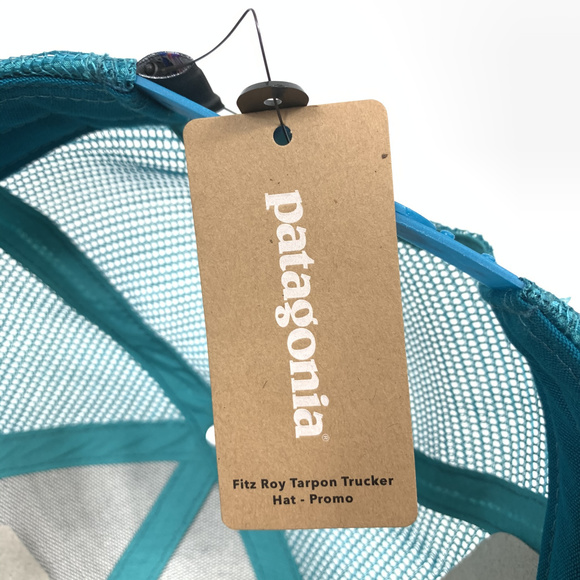 Patagonia Fitz Roy Tarpon Trucker Hat - Elwha Blue - Picture 6 of 7
